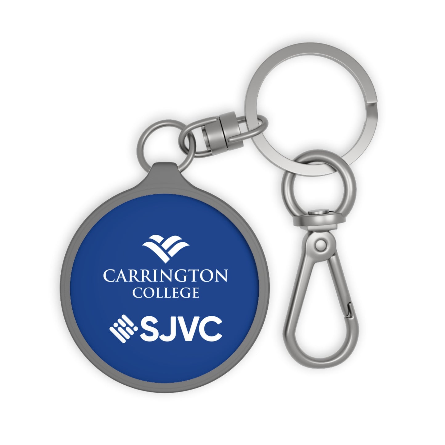 Personalized College Keyring Tag - Carrington College Design