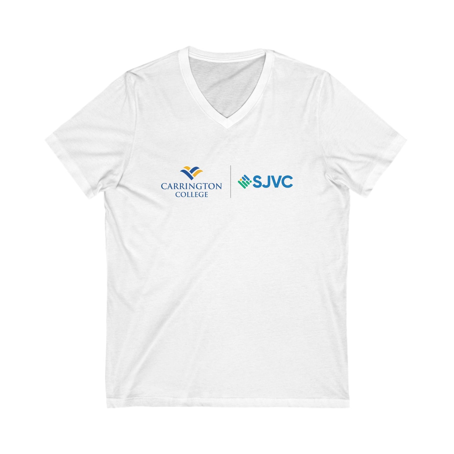 Co-Branded SJVC + CC Unisex Jersey Short Sleeve V-Neck Tee