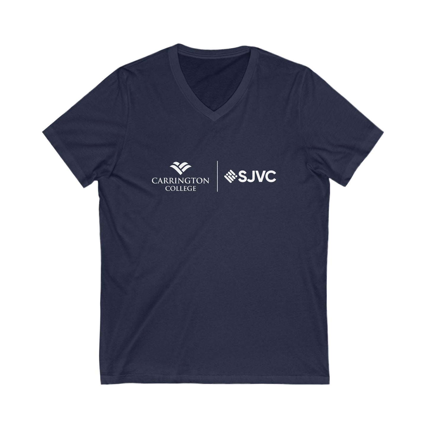 Co-Branded SJVC + CC Unisex Jersey Short Sleeve V-Neck Tee