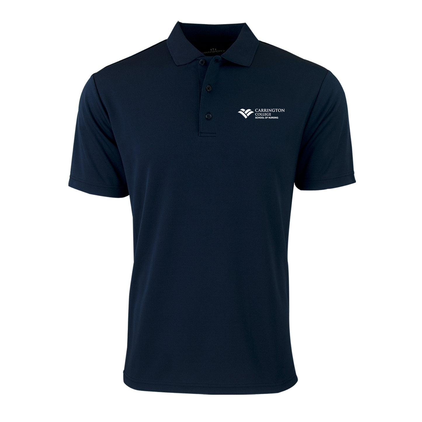 SCHOOL OF NURSING (Carrington College) Men's Polo Shirt with Embroidery