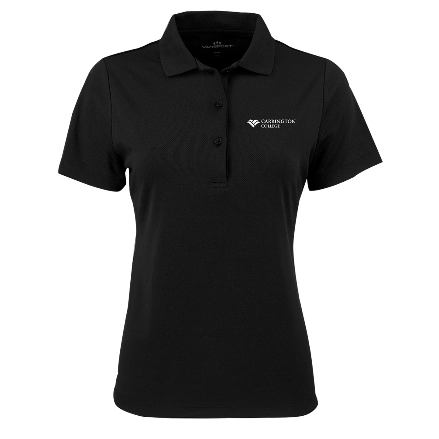 Carrington College Women's Polo Shirt with Embroidery