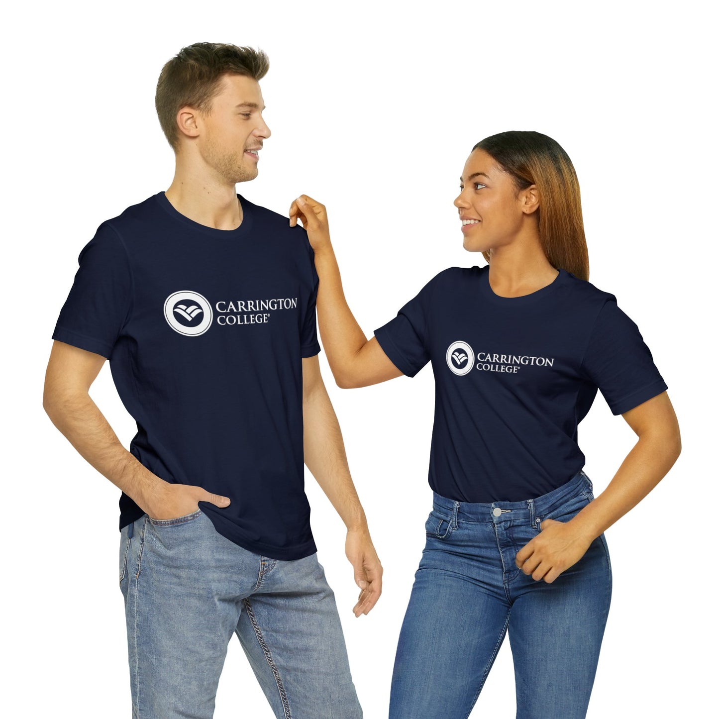 Carrington College Jersey Short Sleeve Tee