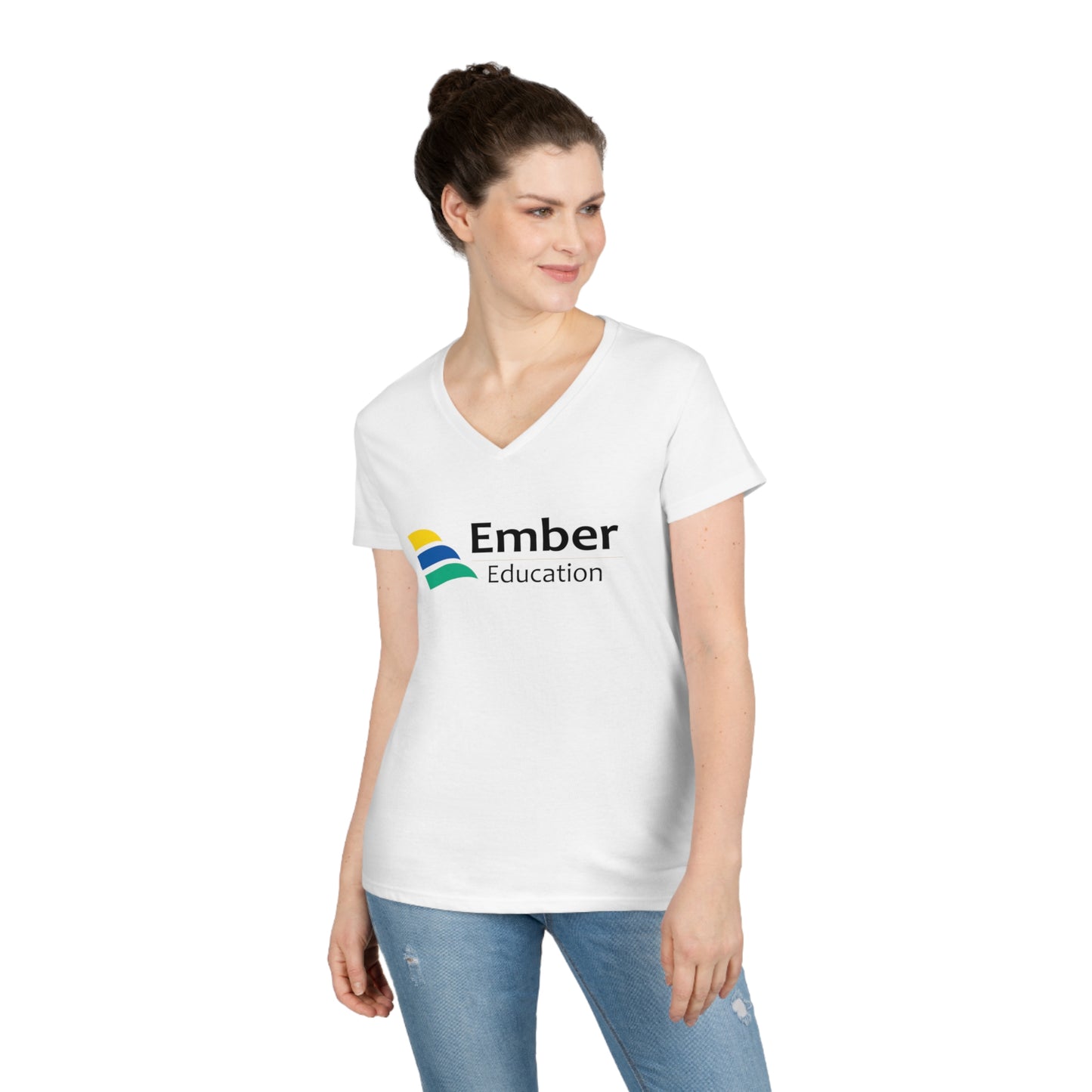 Ember Education Women's V-Neck T-Shirt