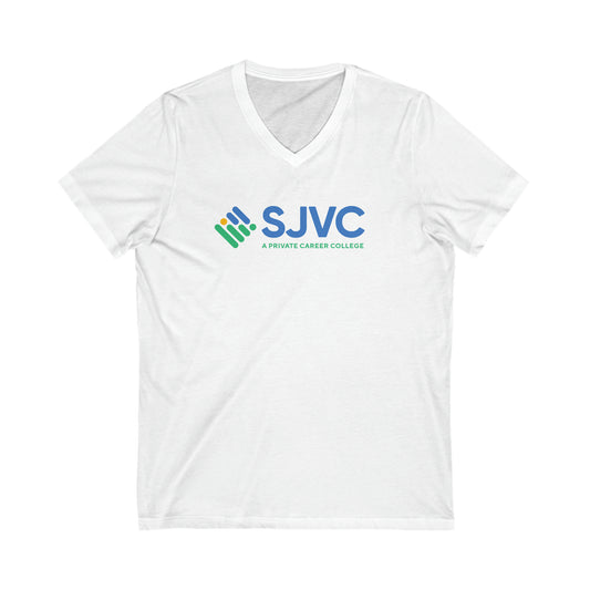 SJVC Unisex Short Sleeve V-Neck