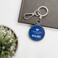 Personalized College Keyring Tag - Carrington College Design