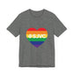 SJVC PRIDE Heart Unisex Short Sleeve Tee