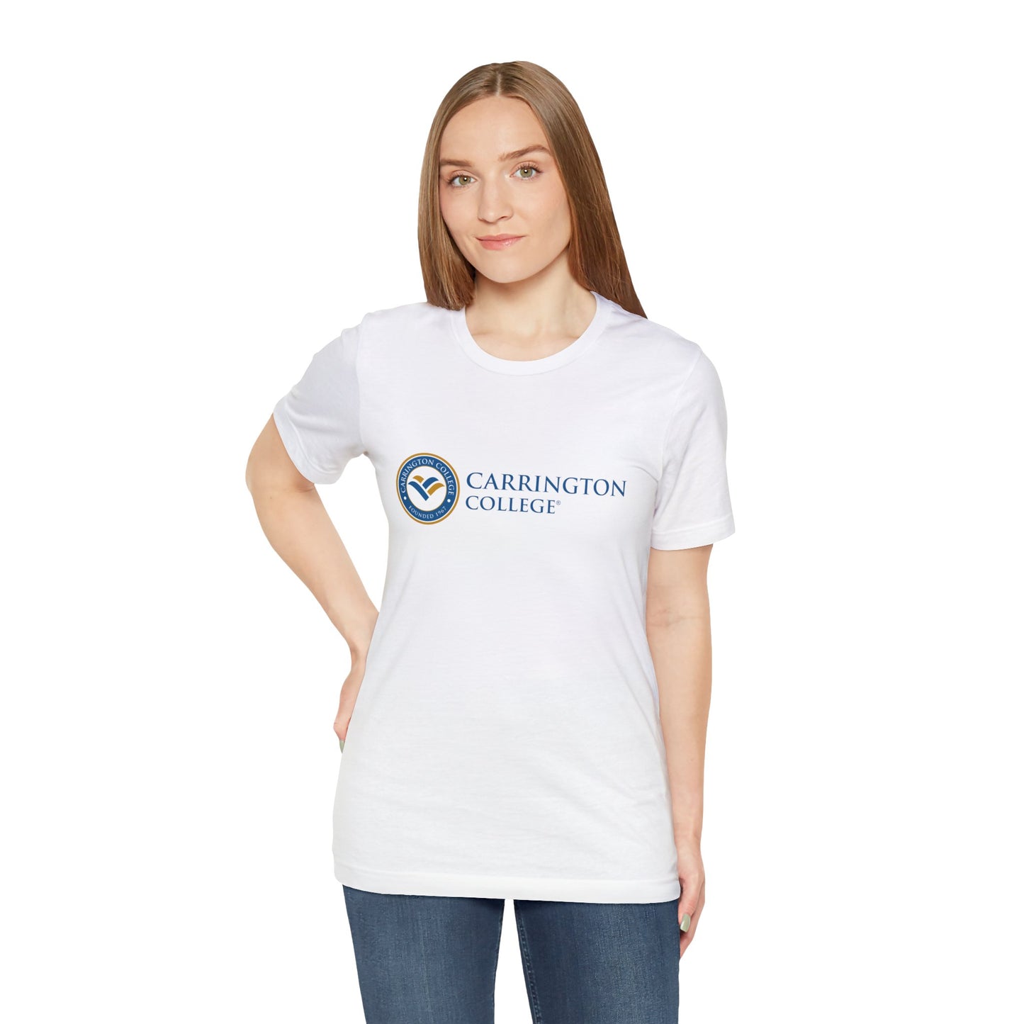 Carrington College Jersey Short Sleeve Tee