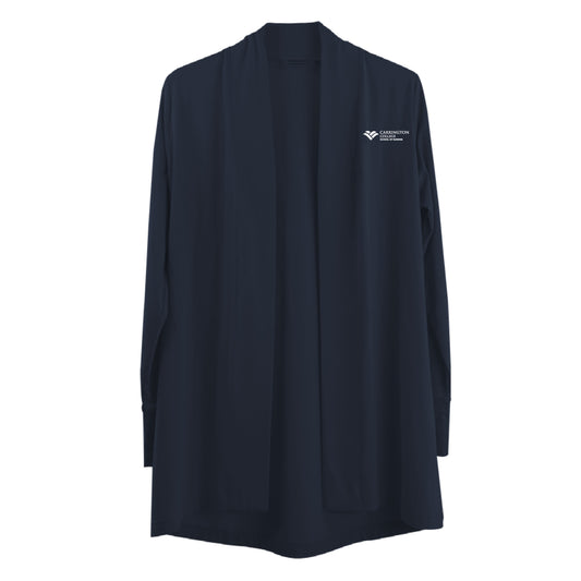 SCHOOL OF NURSING (Carrington College) Women's Flow Cardigan with Embroidery