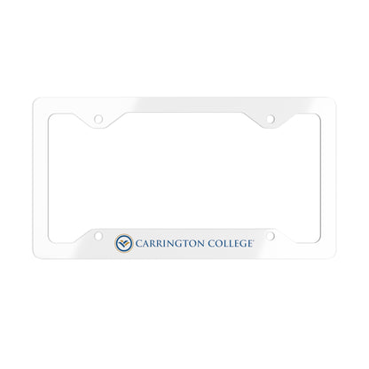 Carrington College Metal License Plate Frame