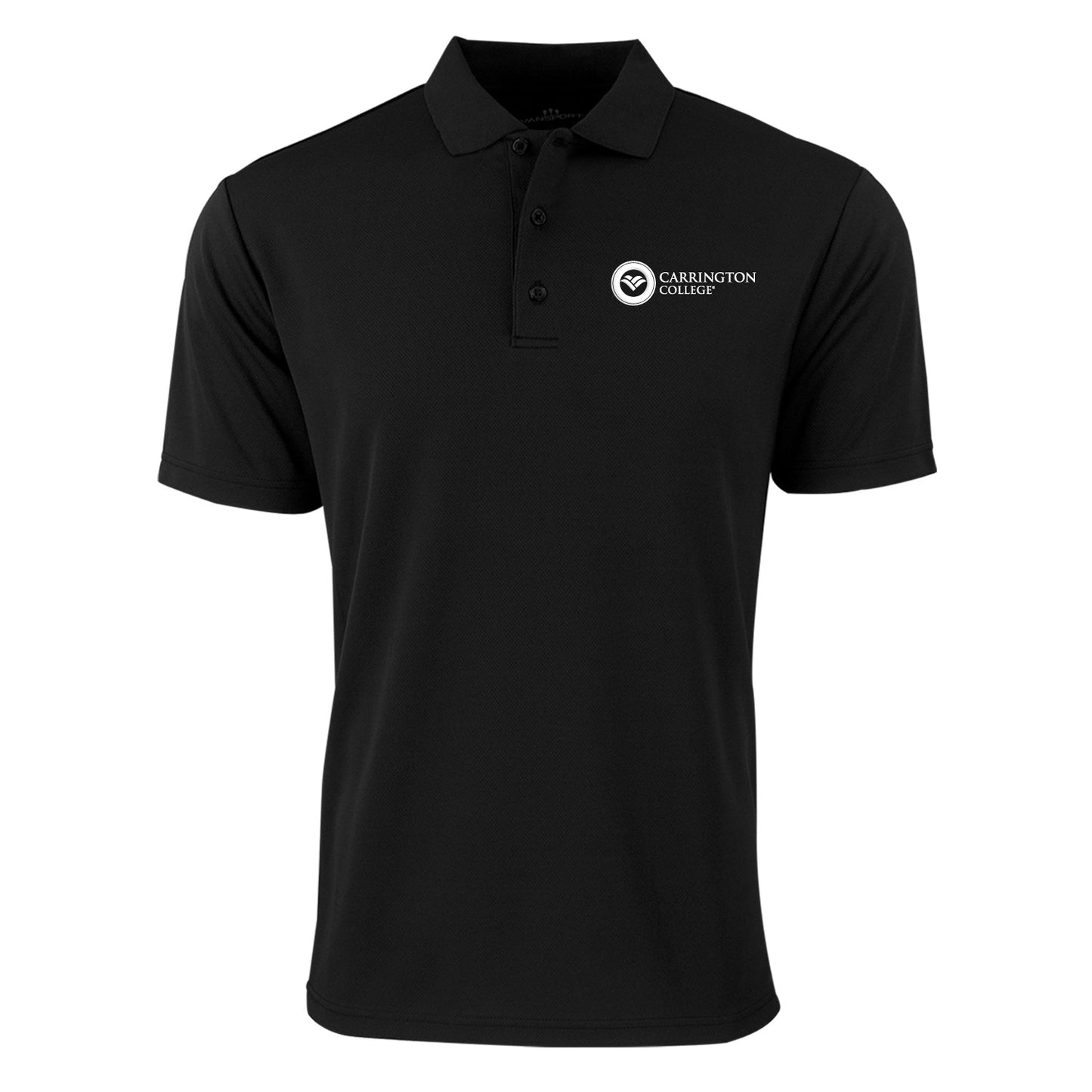 Carrington College Men's Polo Shirt with Embroidery